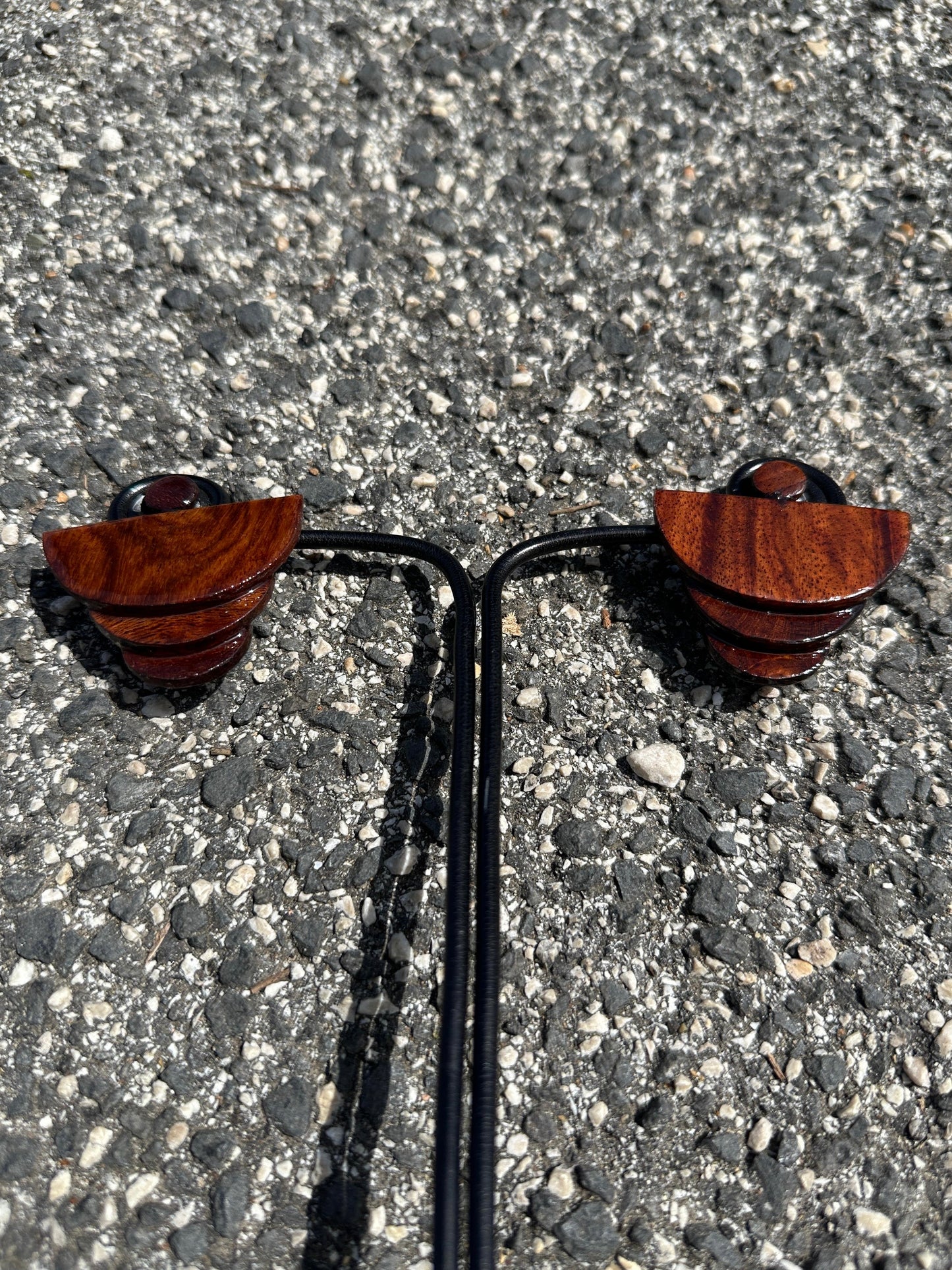 Orecchini in Legno e resina