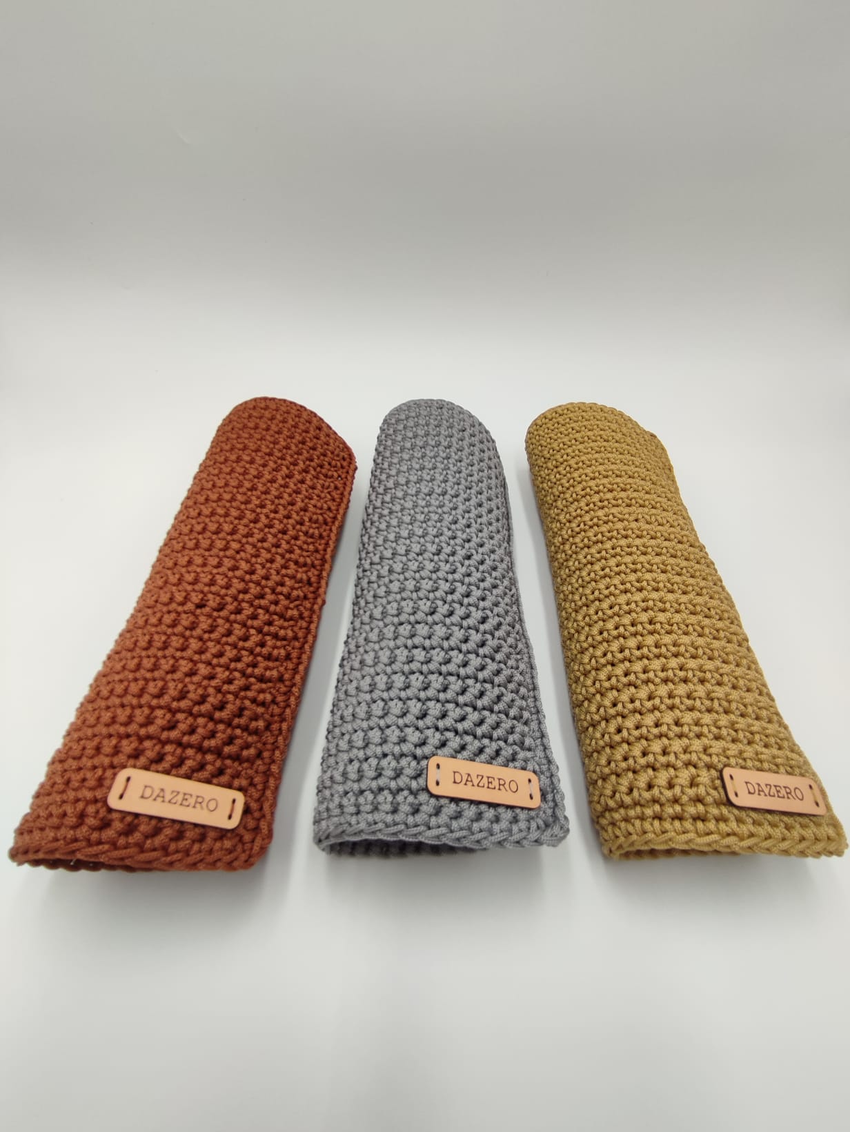 Tovagliette sottopiatto in crochet vari colori (31x41)cm