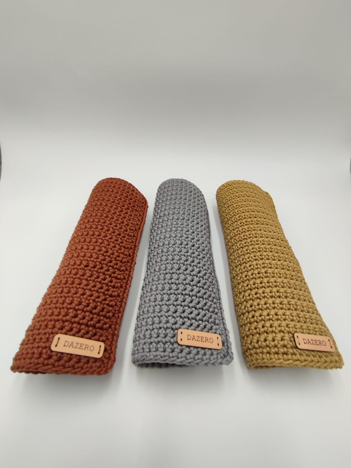 Tovagliette sottopiatto in crochet vari colori (31x41)cm