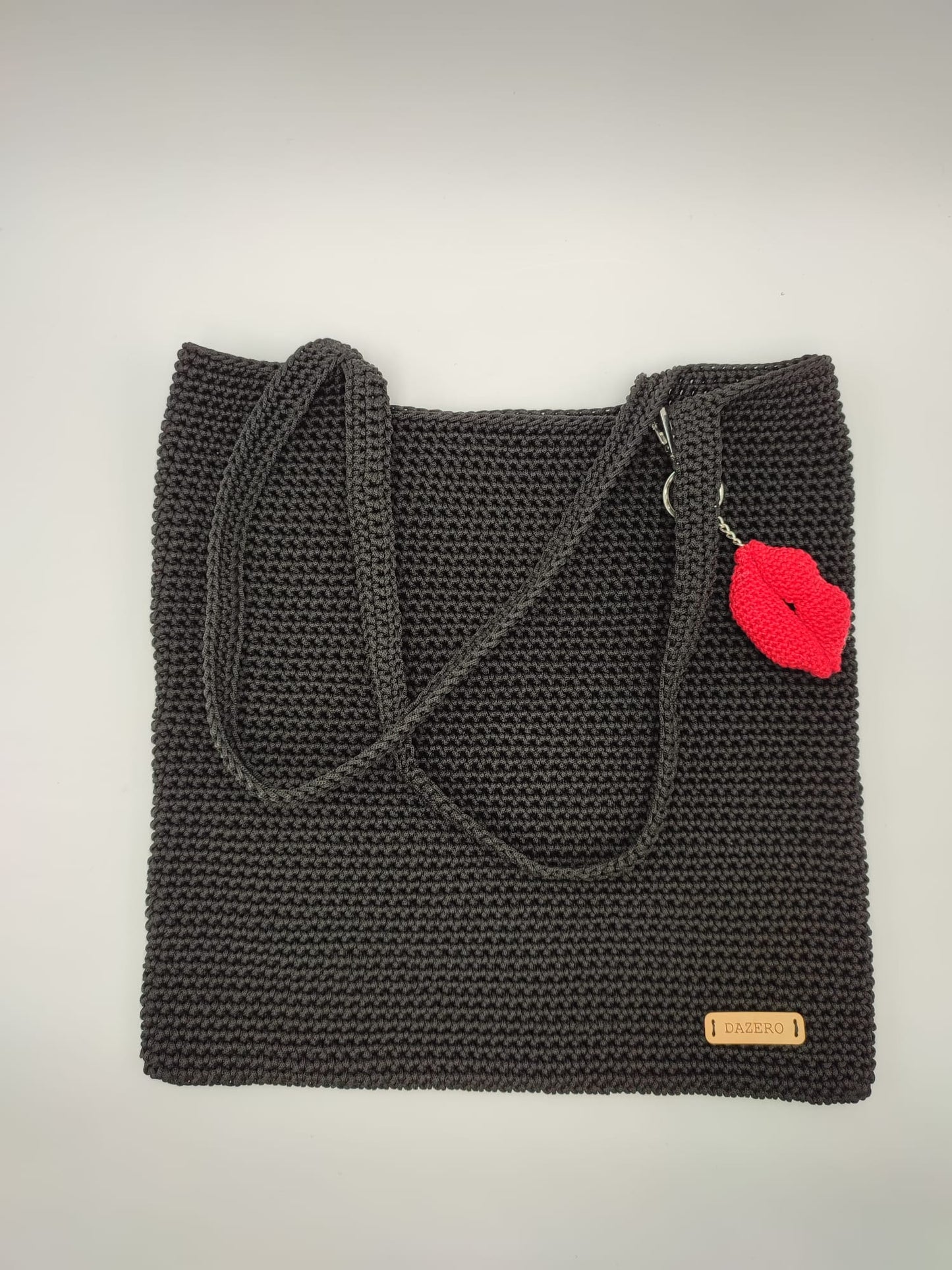 Borsa a sacca in crochet
