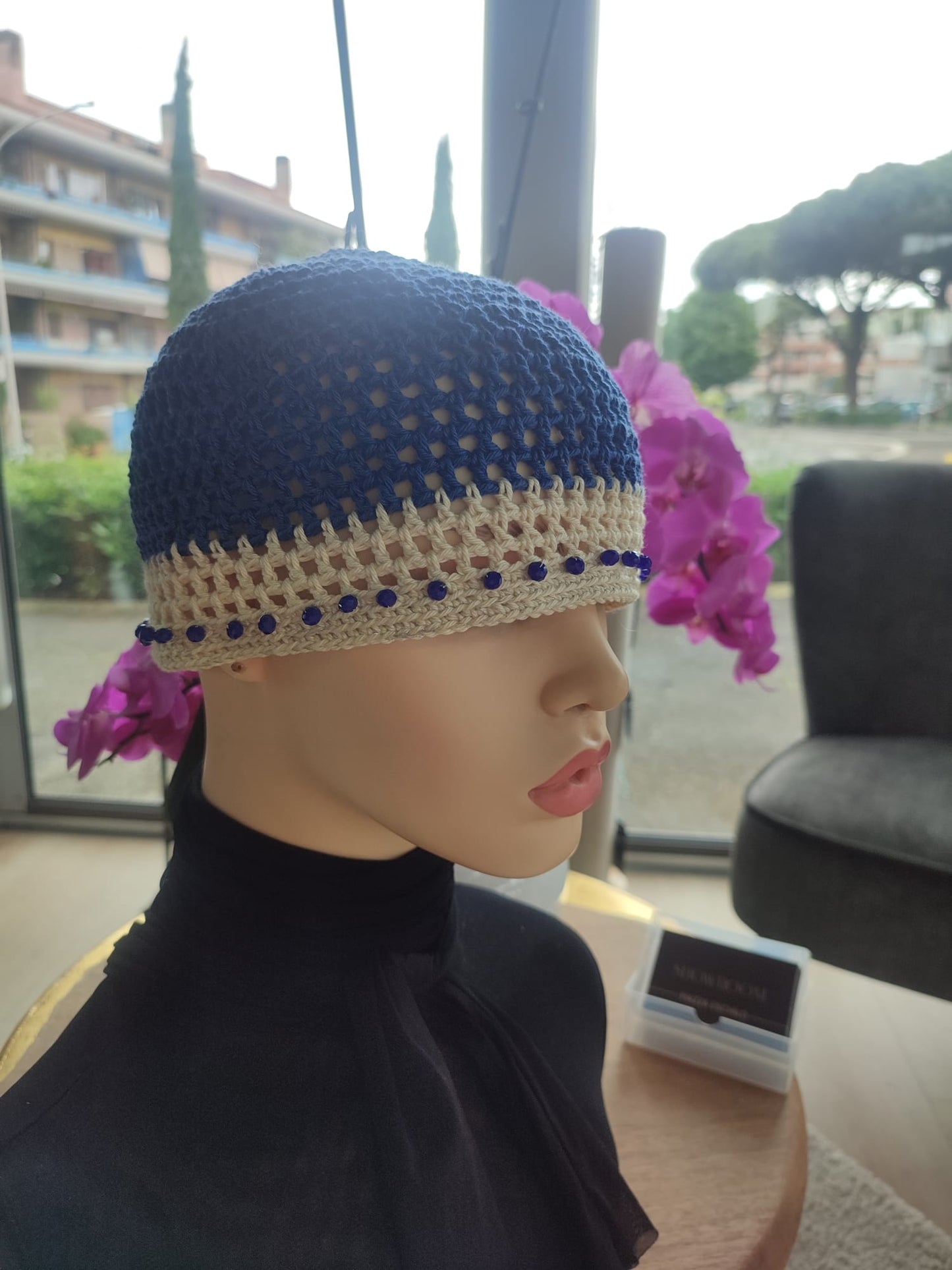Cappello Artigianale a Punto Rete