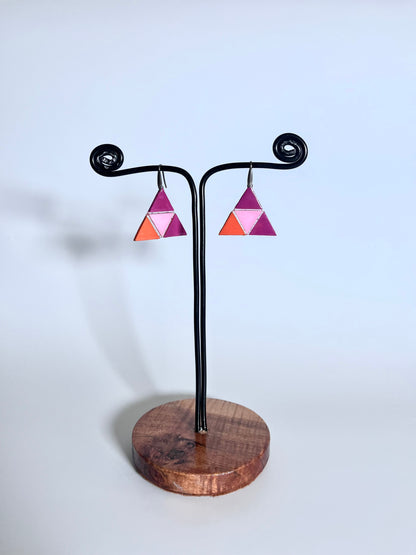 Orecchini triangolari