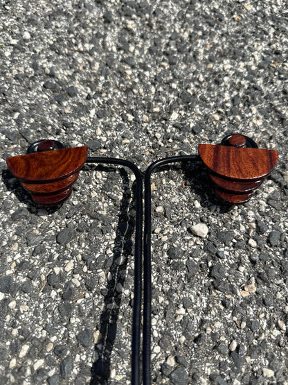 Orecchini in Legno e resina