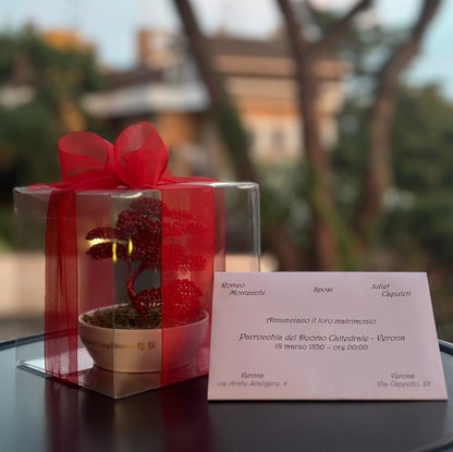 ART. E25- diversi colori - Bomboniere x cerimonie su ordinazione