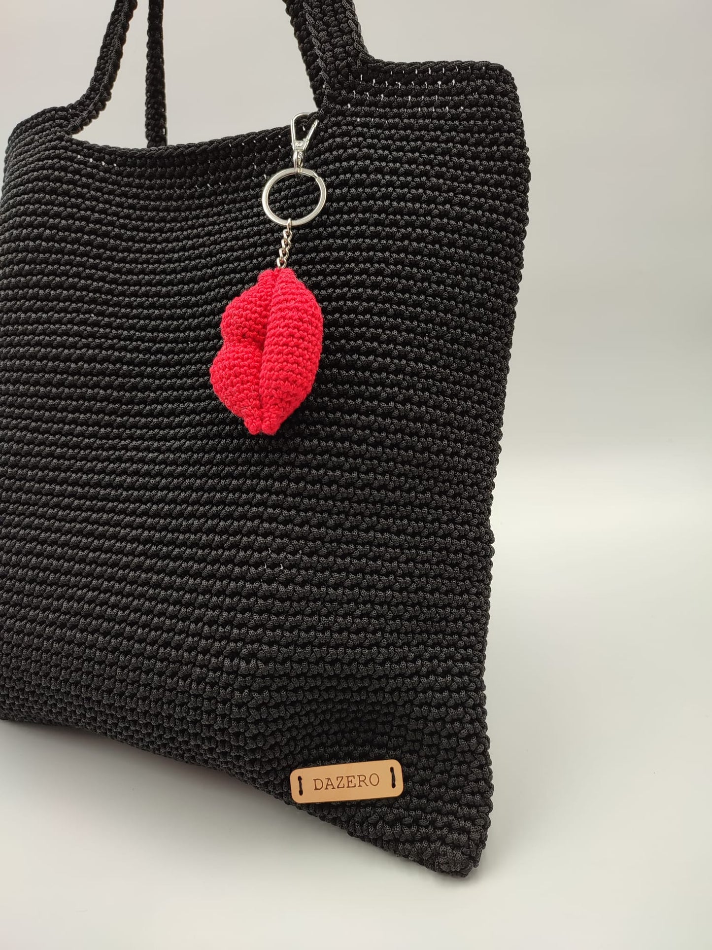 Borsa a sacca in crochet