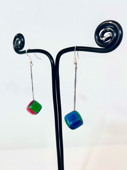 orecchini a forma di cub