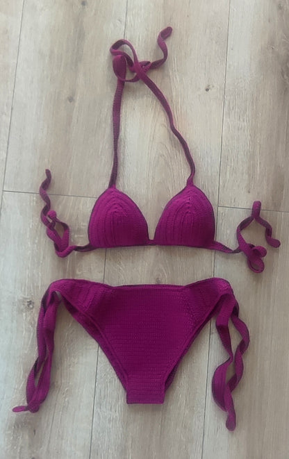 Costume da Mare Artigianale in Cotone.