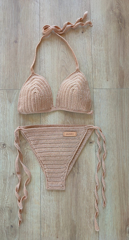 Costume da Mare Artigianale in Cotone.
