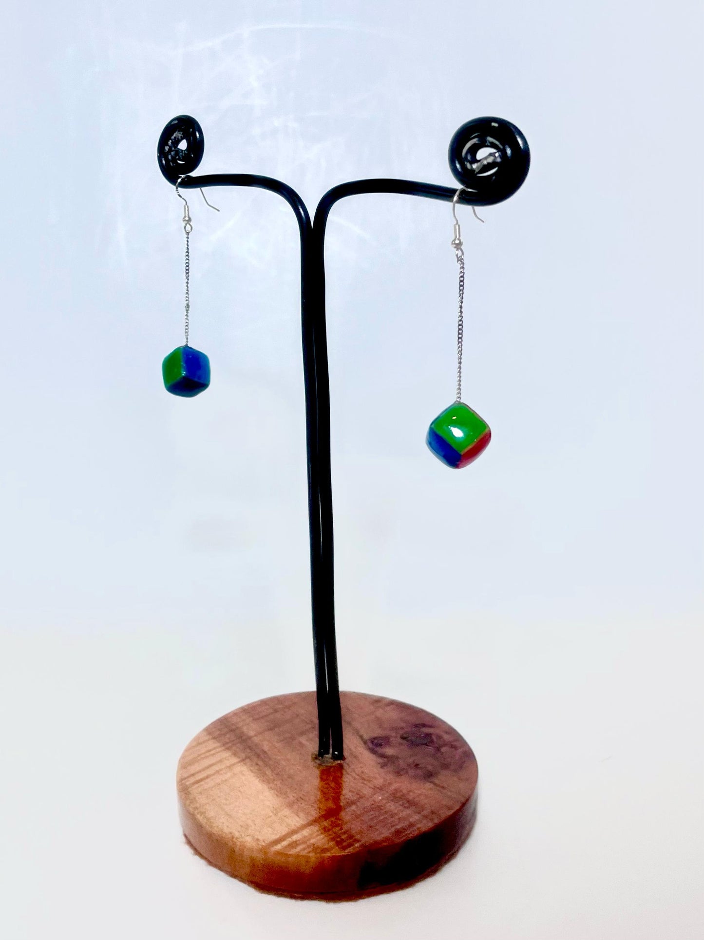 orecchini a forma di cub