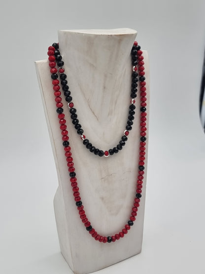 Colana mogano e nero