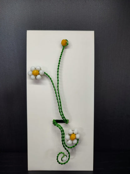 Anello  verde Margherita con le pietre .